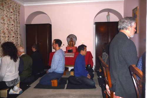 Meditation in the Arnold Zendo