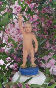 Statue of the baby Buddha