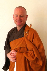 Rev. Aiden Hall, Turning Wheel Buddhist Temple, Leicester