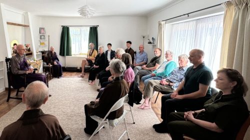 Rev. Master Daishin at Norwich Zen Buddhist Priory